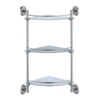 Полка угловая 28,8x28,8 см Savol 70 S-007073-3