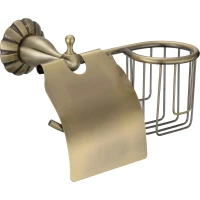 Держатель туалетной бумаги и освежителя воздуха Savol 89C S-L8951C