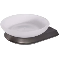 Мыльница Cezares Liner LINER-SODS-GM настенная, оружейная сталь матовый