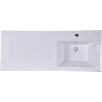 Раковина Misty Гавана 5219130 129,8x48,2 см R, над стиральной машиной, белый