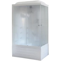 Душевая кабина 100x80x217 см Royal Bath RB8100BP2-M-L матовое