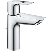 Смеситель для раковины Grohe BauLoop New 23887001 CoolStart, с донным клапаном, хром
