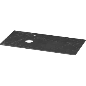 Изображение товара столешница misty роял vs03-100 100 см l, черный матовый