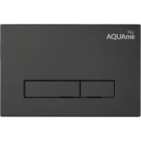 Кнопка смыва AQUAme AQM4103B для инсталляции, черный матовый