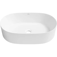 Раковина-чаша Wellsee Saint-Germain 322701000 56x37 см, накладная, белый