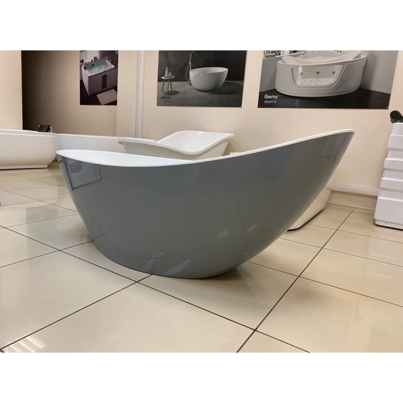 Акриловая ванна 183,5x78,5 см Abber AB9233G