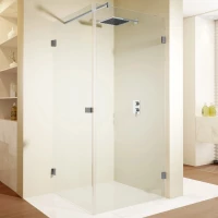 Душевой уголок Riho Scandic NXT X201 G001047120 97,2x97,2 см L, профиль хром, стекло прозрачное