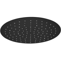 Верхний душ Plumberia Selection SAT3178NO 300 мм, черный матовый