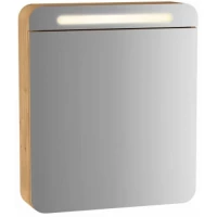 Зеркальный шкаф 60x70 см дуб Vitra Sento 60895