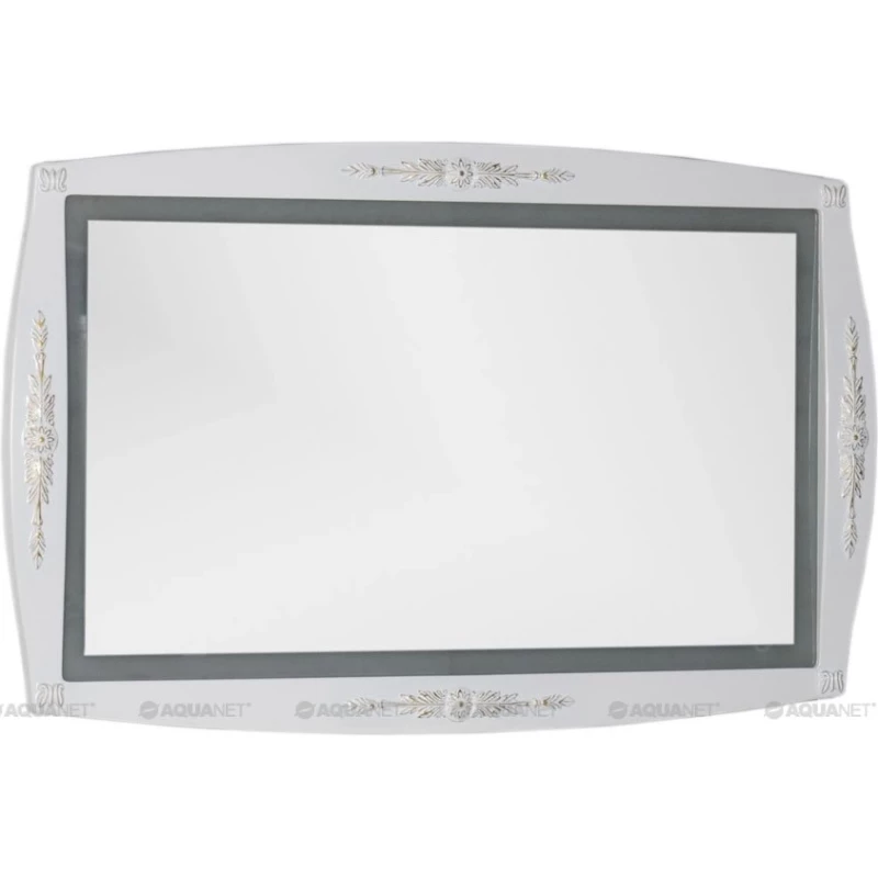 Зеркало 127,6x81,6 см белый/золото Aquanet Виктория 00183924