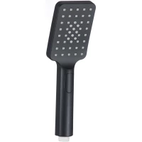 Душевая лейка Savol S-FSP03H 80 мм, 1 режим, черный матовый