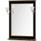 Зеркало 82,2x100 см черный/золото Aquanet Валенса 00180293 - 3