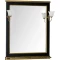 Зеркало 82,2x100 см черный/золото Aquanet Валенса 00180293 - 1