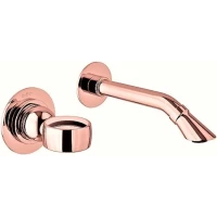 Смеситель для раковины Webert Opera OA830606980 встраиваемый, без донного клапана, розовое золото