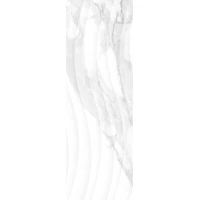 Плитка Ceramika Konskie Calacatta Onda Rett 25x75 55016