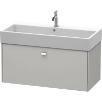 Тумба бетонно-серый матовый 98,4 см Duravit Brioso BR405601007