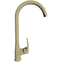 Смеситель для кухни GranFest Z-3424 бежевый