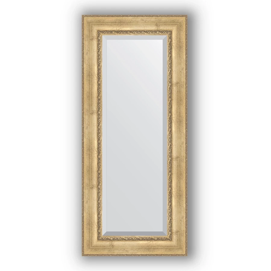 Зеркало 62x142 см состаренное серебро с орнаментом Evoform Exclusive BY 3532