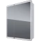 Зеркальный шкаф 70x80 см белый глянец R Dreja Point 99.9033 - 1