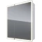 Зеркальный шкаф 70x80 см белый глянец R Dreja Point 99.9033 - 2