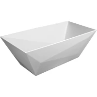 Ванна из литьевого мрамора Belux Триумф 4810924269041 173x81 см, отдельностоящая, белый