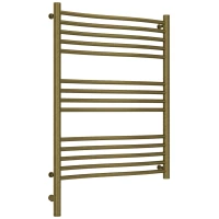 Полотенцесушитель электрический 800x600 состаренная бронза МЭМ левый Сунержа Флюид 3.0 05-5820-8060