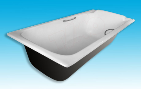 Чугунная ванна 180x80 см с ручками Timo Tarmo H0000080