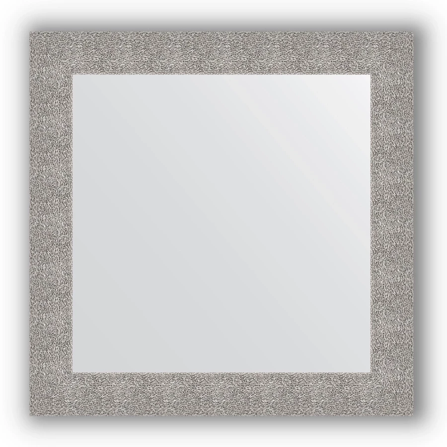 Зеркало 80х80 см чеканка серебряная Evoform Definite BY 3247 - фото 1
