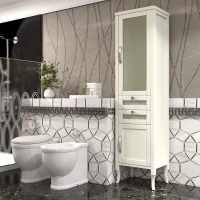 Пенал Opadiris Мираж 00-00000052 напольный R, слоновая кость