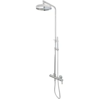 Душевая система Migliore Velvet Lux 36483 208 мм, со смесителем, хром