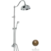 Душевая стойка Emmevi C02618EBR 200 мм, бронза