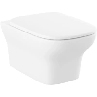 Унитаз подвесной Lavinia Boho Bristol 3305101R + 33290500 безободковый, с сиденьем микролифт, белый