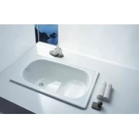 Ванна стальная BLB Europa Mini B05E 105x70 см, сидячая, белый