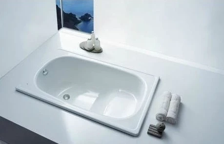 Стальная сидячая ванна 105x70 см BLB Europa Mini B05E полотенцедержател рога europa fixsen