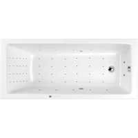 Акриловая гидромассажная ванна 159,5x80 см Whitecross Wave 0101.160080.100.NANO.CR