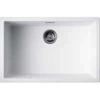 Кухонная мойка Omoikiri Tetogranit Yamakawa 75T-U/I-WH 4993462 75,6x45,6 см, белый