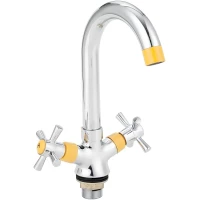 Смеситель для кухни Viko V-2513 хром/желтый