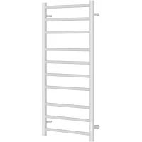 Полотенцесушитель электрический Point Аврора П10 PN10850W 1000x532, диммер правый, белый матовый