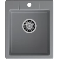 Кухонная мойка GranFest Urban 240 40x49 см, темно-серый