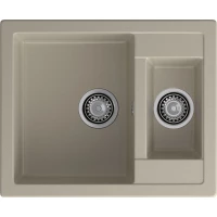 Кухонная мойка GranFest Quadro 610K 61x50 см, топаз