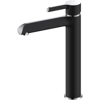 Смеситель для раковины Gappo G1003-16 хром/черный