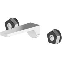 Смеситель для раковины Newform Park Limited Edition 69728E.05.093 встраиваемый, без донного клапана, хром