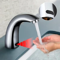 Смеситель для раковины Gappo G517 сенсорный, хром