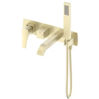 Смеситель для ванны Wonzon & Woghand Flex WW-88889072-BG встраиваемый, золотой матовый