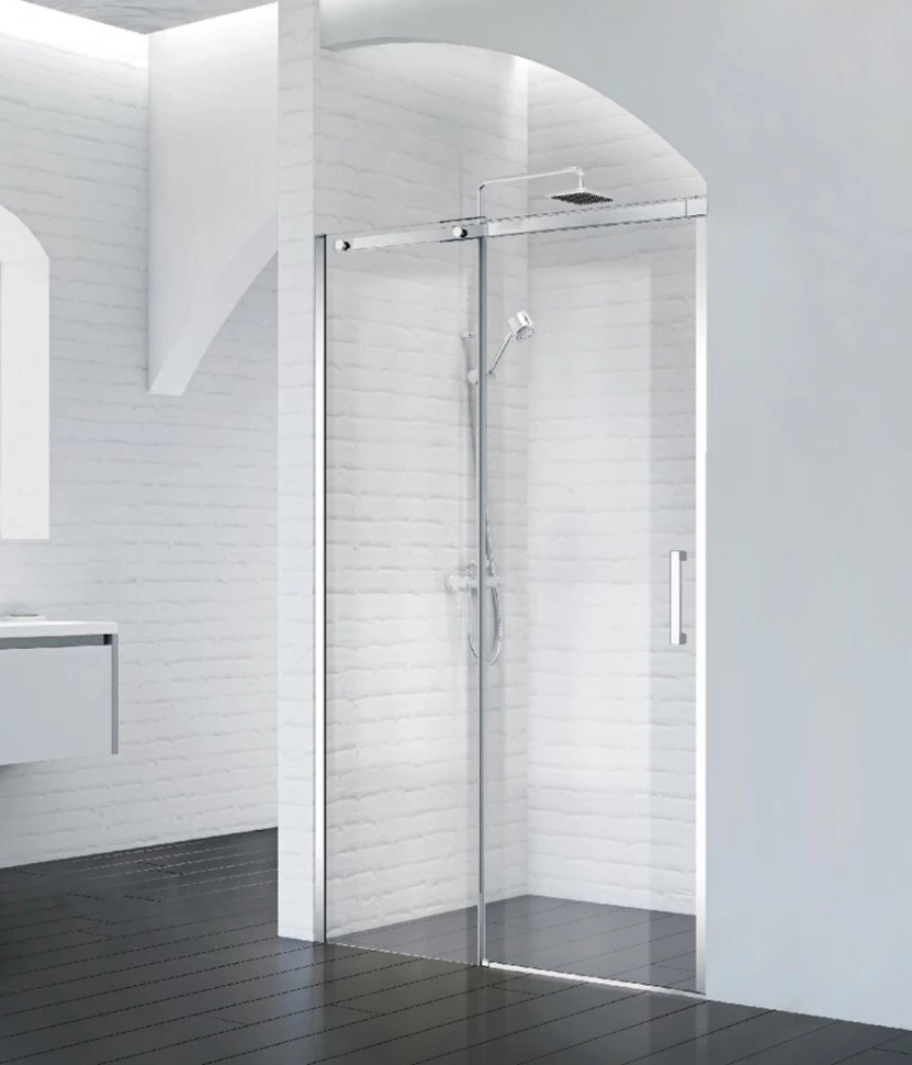 

Душевая дверь 130 см BelBagno ACQUA-BF-1-130-C-Cr прозрачное