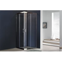 Душевой уголок Royal Bath RB8095HPD-T-CH 95x80 см, профиль хром, стекло прозрачное