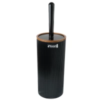 Ёршик Fixsen Black Boom FX-411-5 напольный, черный/коричневый