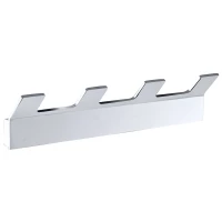 Планка с крючками Bemeta Solo 139105212 для ванны, хром