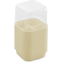 Держатель насадок электрических зубных щеток Gedy Seventy 6305(66) настольный, бежевый матовый