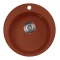 Кухонная мойка AquaGranitEx красный марс M-05(334) - 1